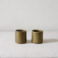 DODE SMALL CERAMIC TEA & ESPRESSO CUP ( SET OF 2 )