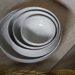 FLORES CERAMIC BOWL MEDIUM