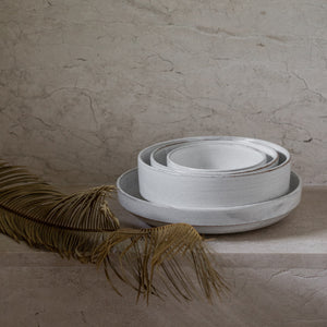 FLORES CERAMIC SOUP & SALAD BOWL LARGE